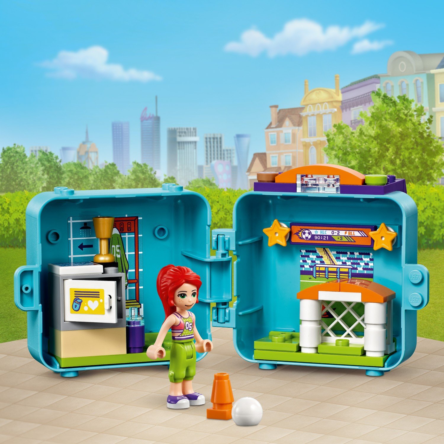 Lego Friends 41669 Футбольный кубик Мии