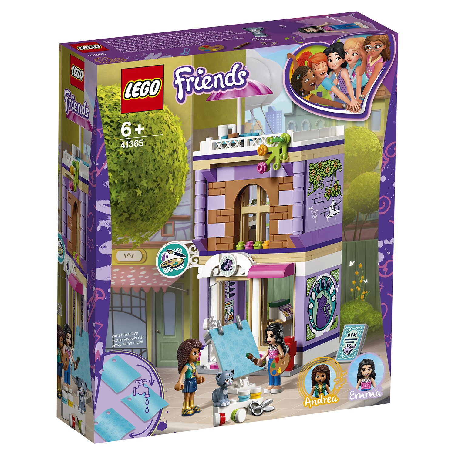Lego Friends 41365 Художественная студия Эммы