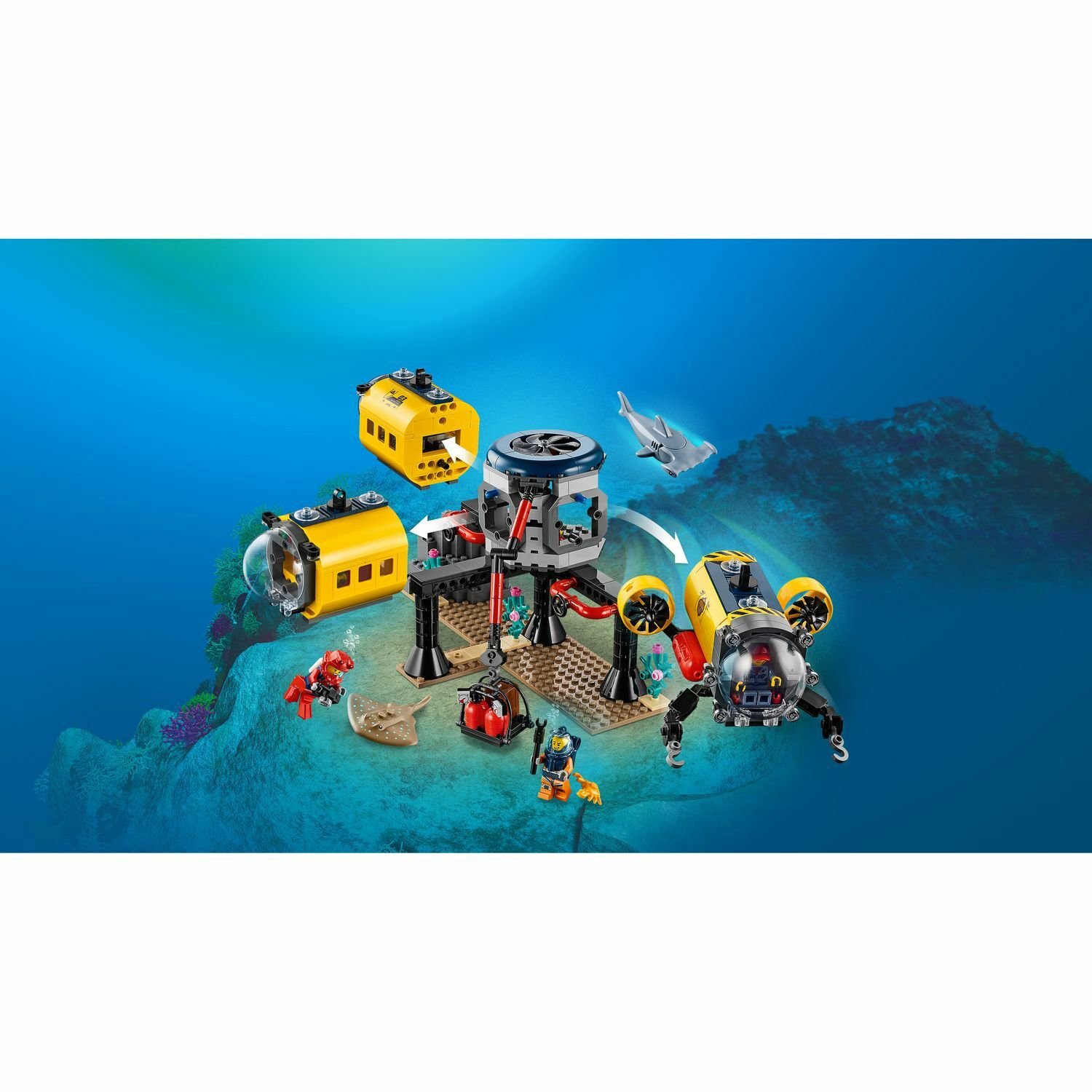 Lego City 60265 Океан: исследовательская база