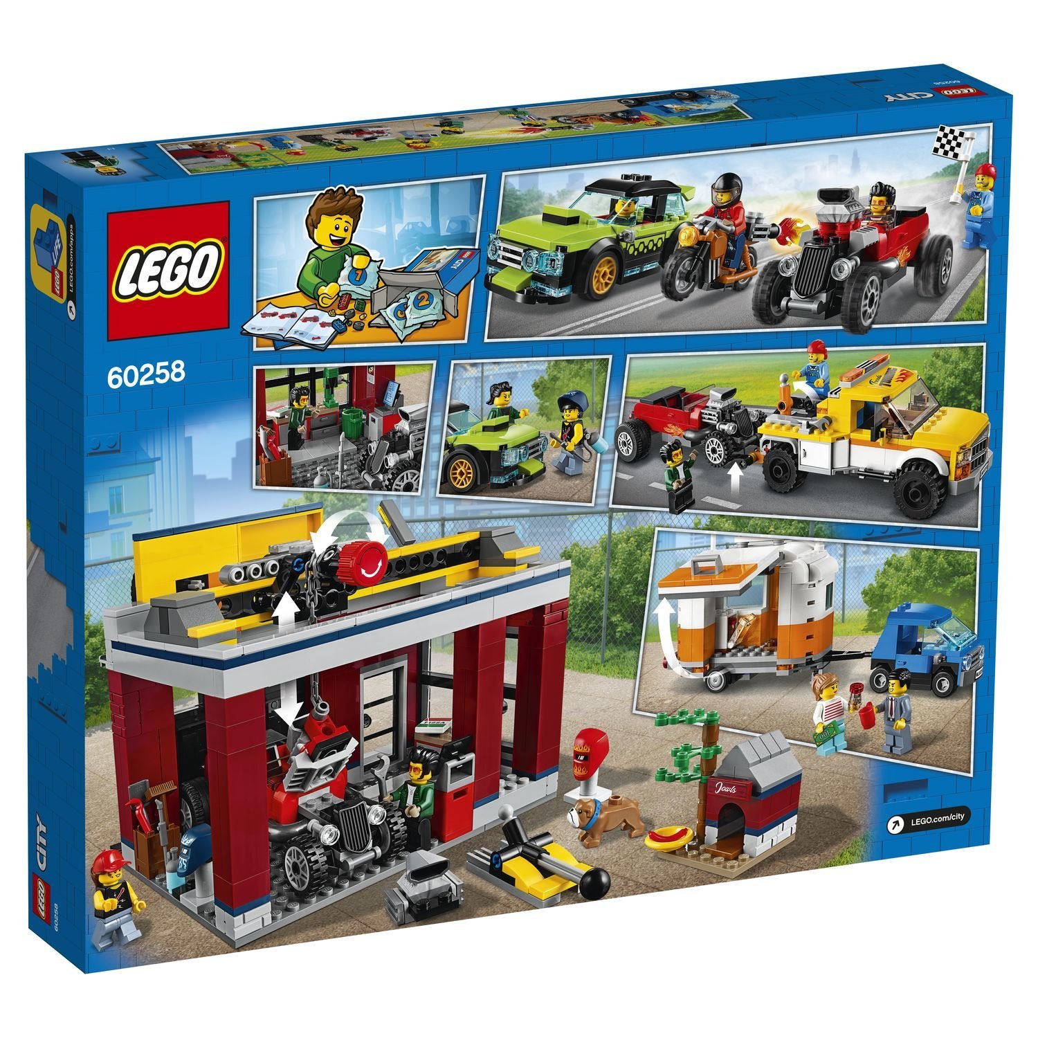 Lego City 60258 Тюнинг-мастерская