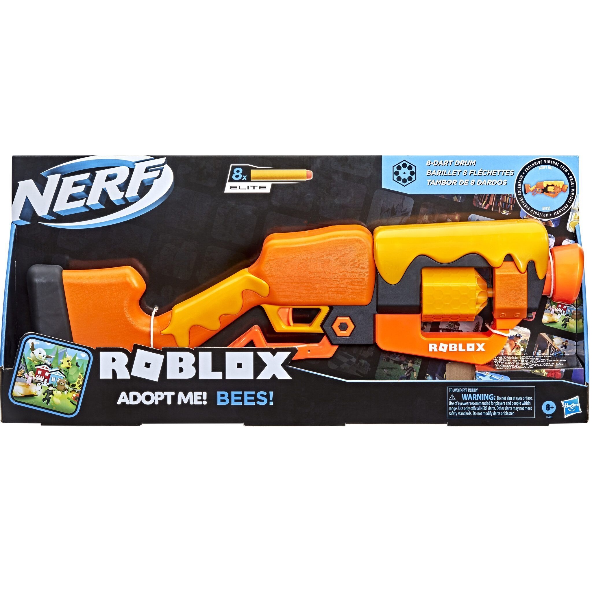 Бластер Nerf Roblox F2486 Adopt Me! Bees!