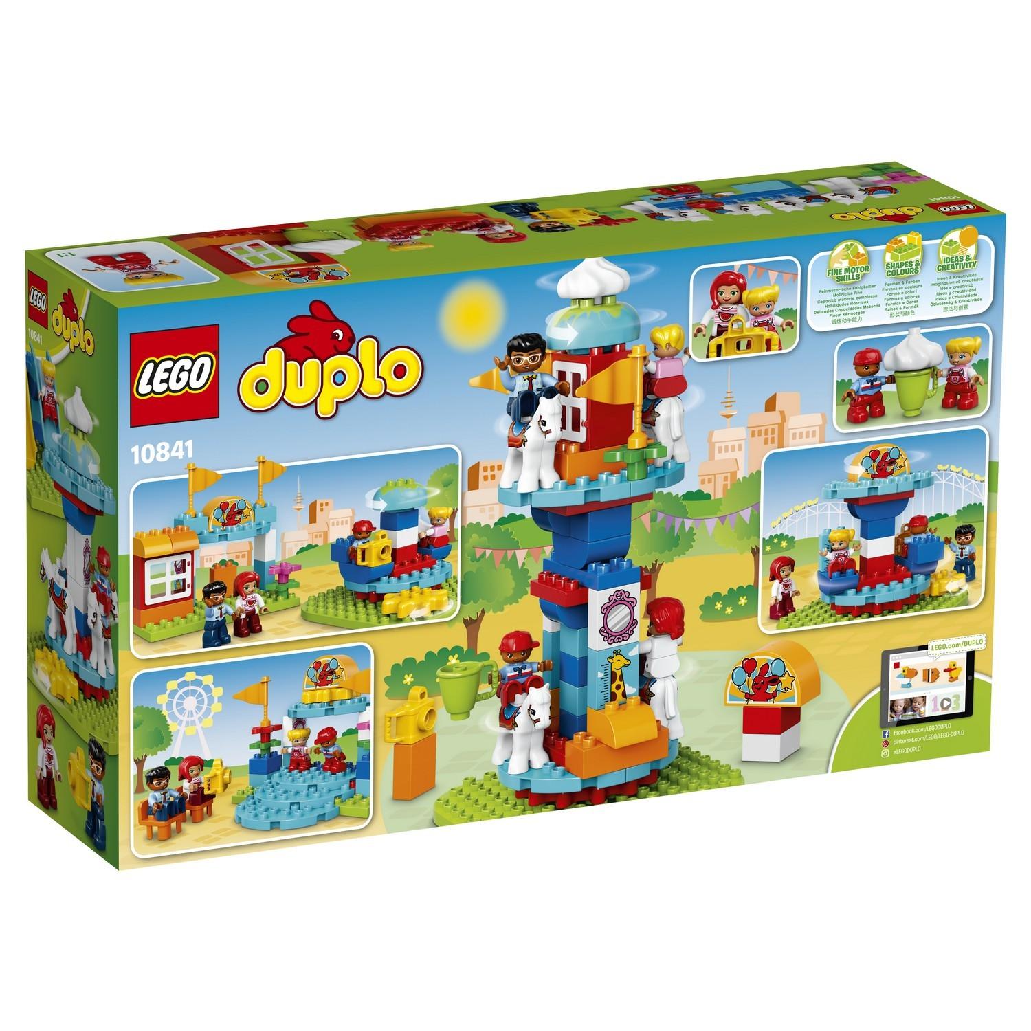 Lego Duplo 10841 Семейный парк аттракционов