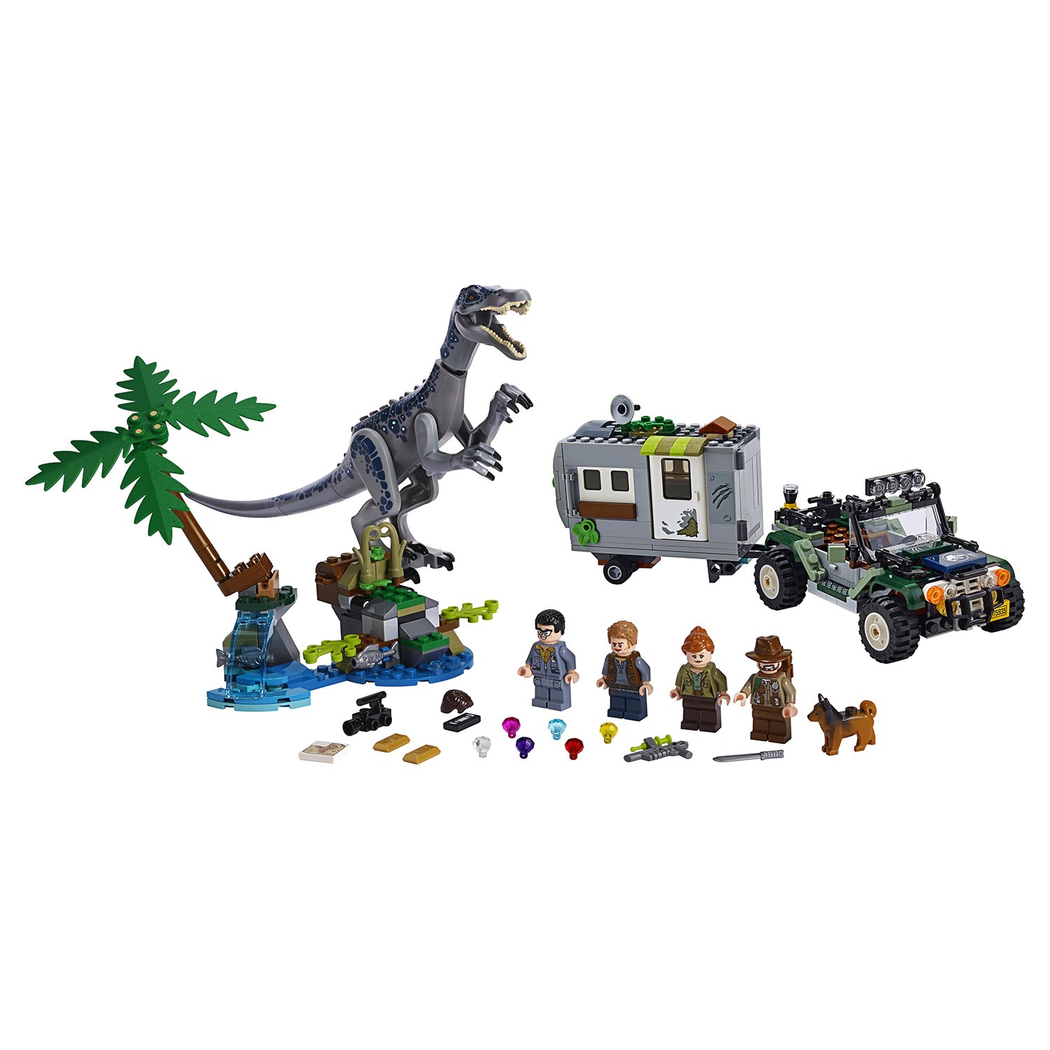 Lego Jurassic World 75935 Поединок с бариониксом: охота за сокровищами