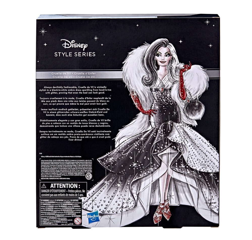 Кукла Disney Princess F3263 Style Series Круэлла
