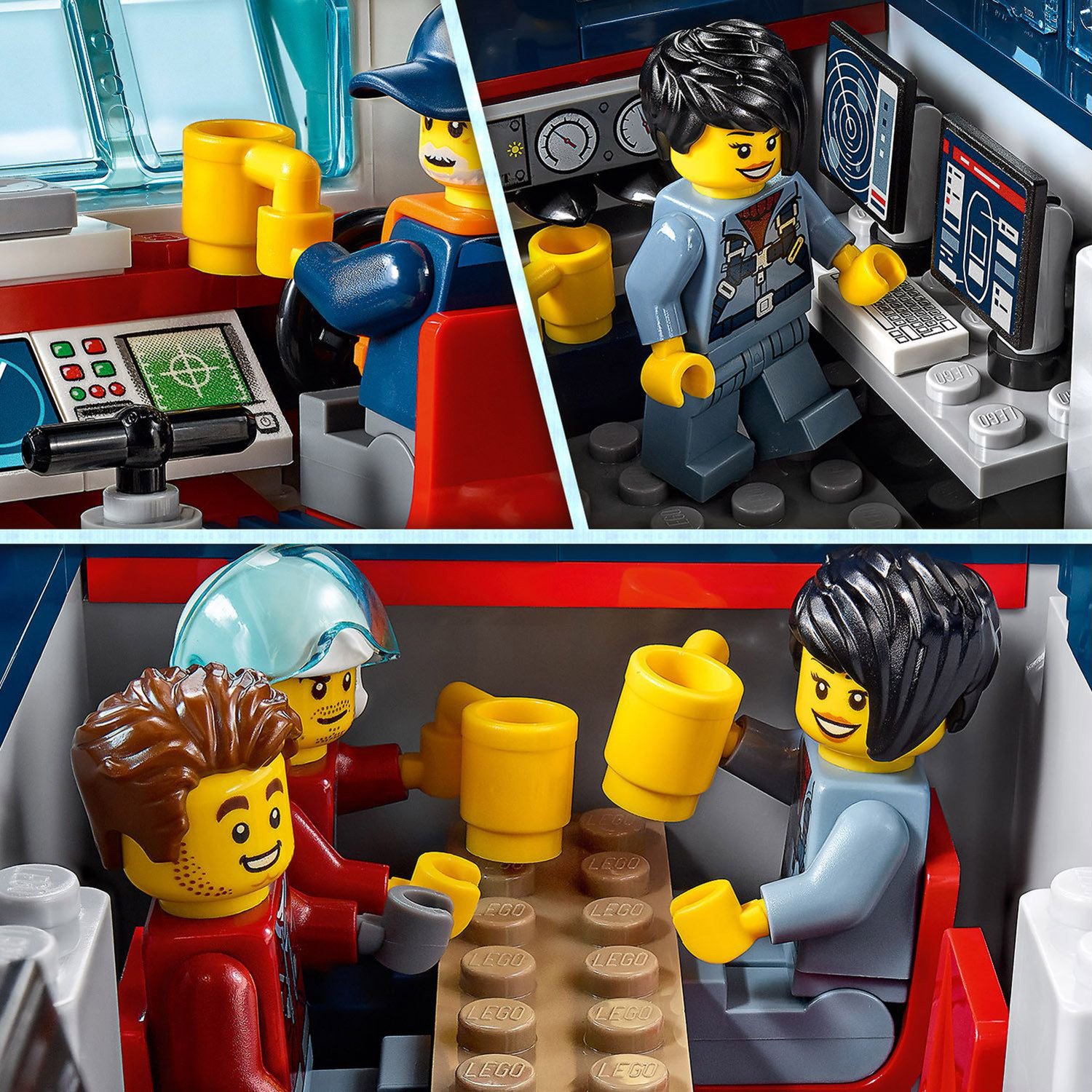 Lego City 60266 Океан: исследовательское судно