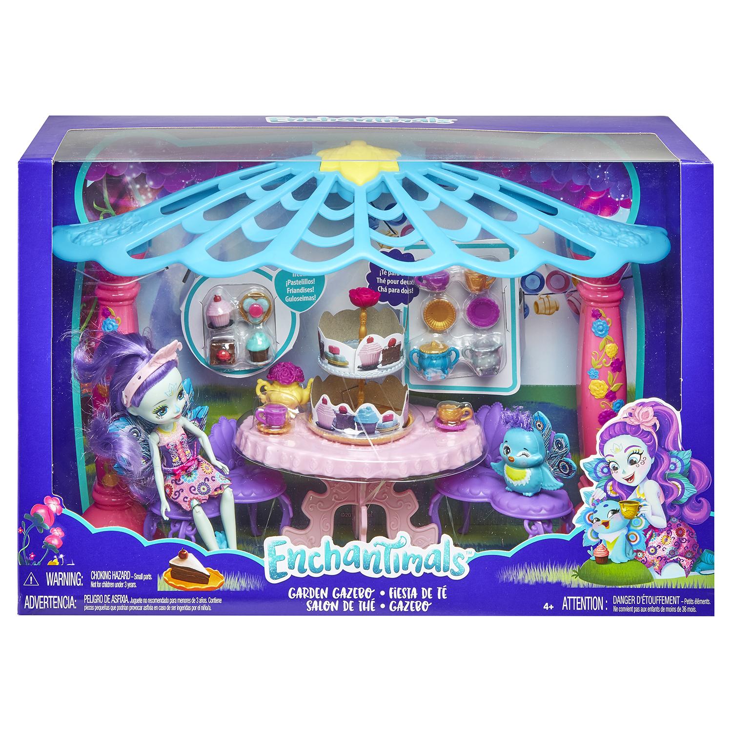 Набор Enchantimals FRH49 Чаепитие Пэттер Павлины и Флэпа