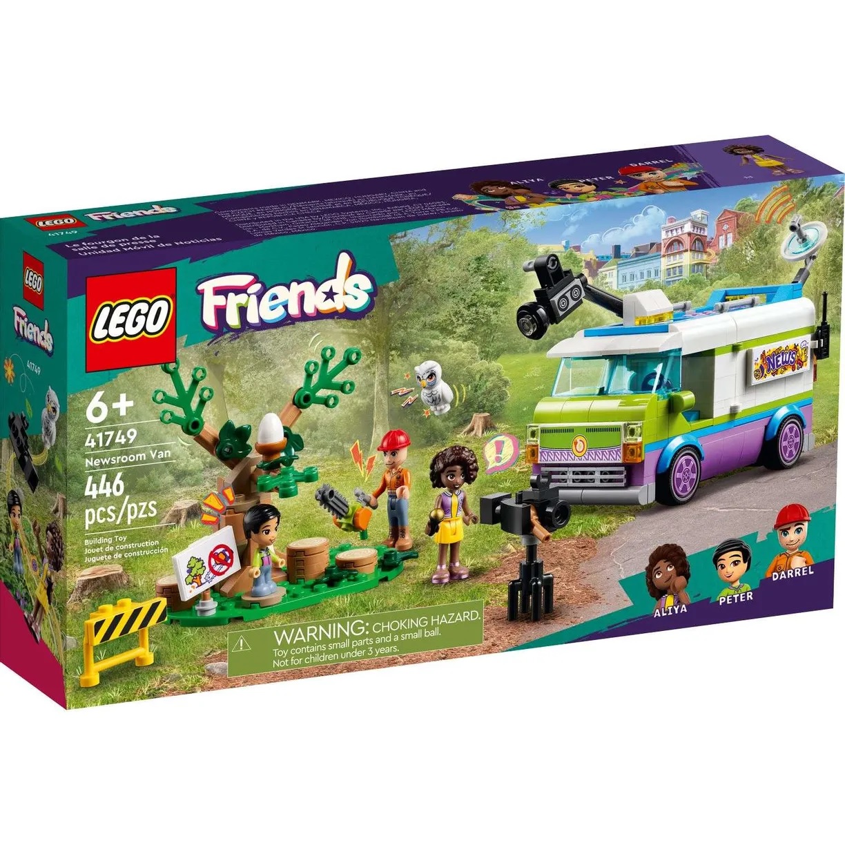 Lego Friends 41749 Фургон отдела новостей