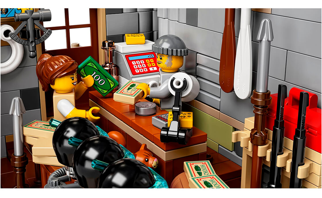 Lego Ideas 21310 Старая рыбацкая лавка