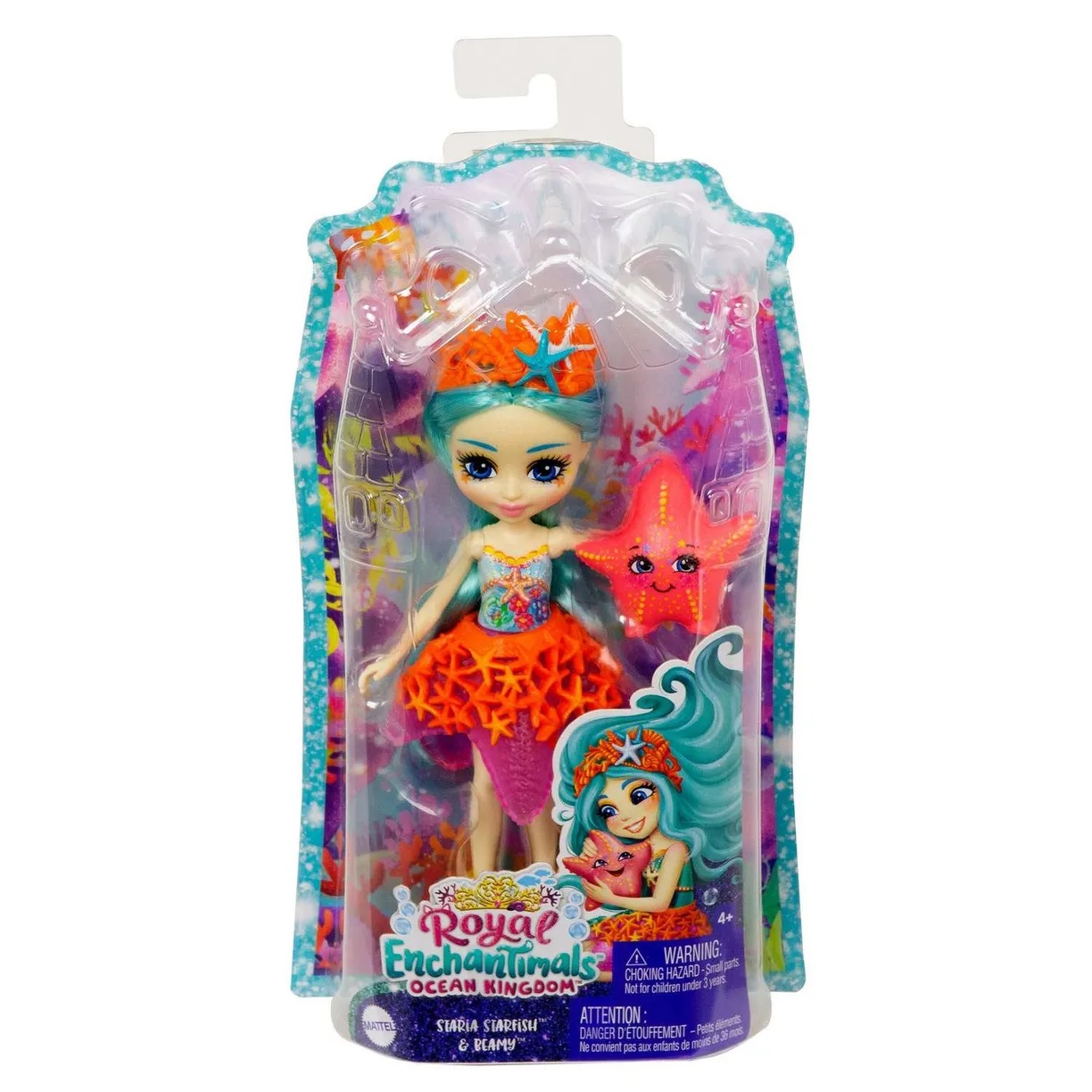 Кукла Enchantimals HCF69 Стария Морская Звезда и Бими