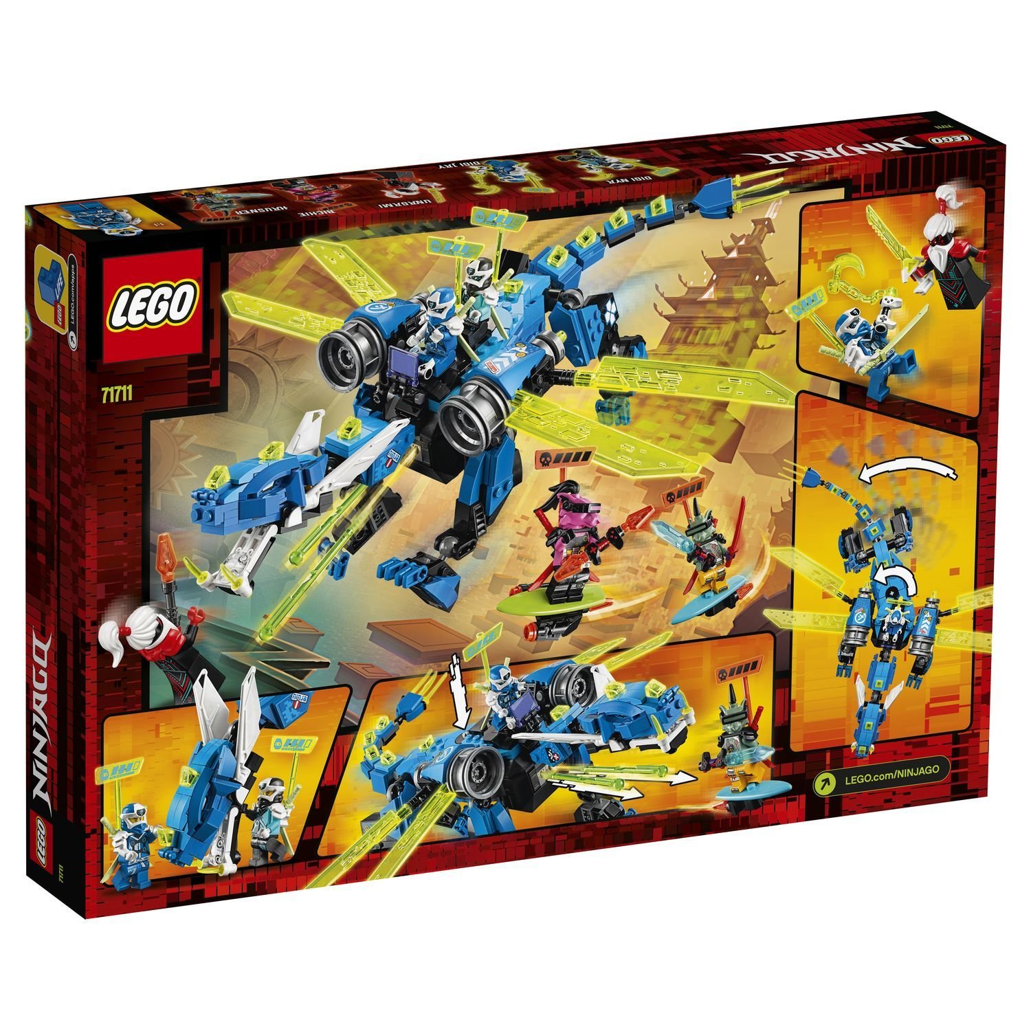 Lego Ninjago 71711 Кибердракон Джея