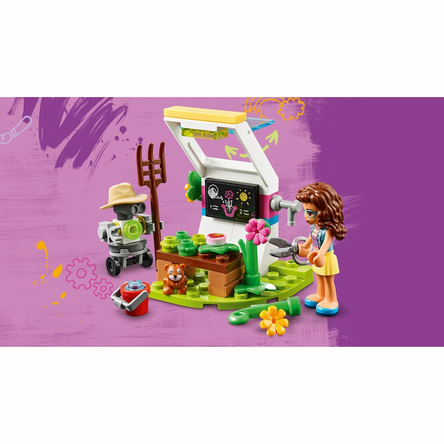 Lego Friends 41425 Цветочный сад Оливии