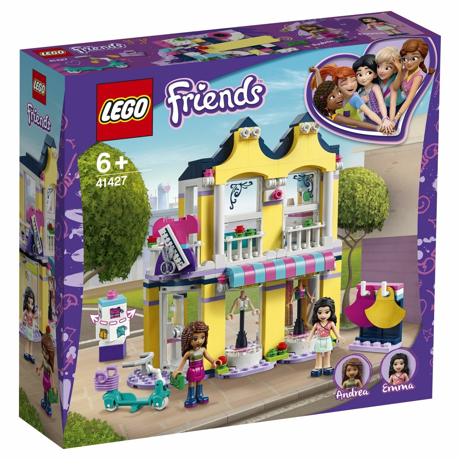 Lego Friends 41427 Модный бутик Эммы