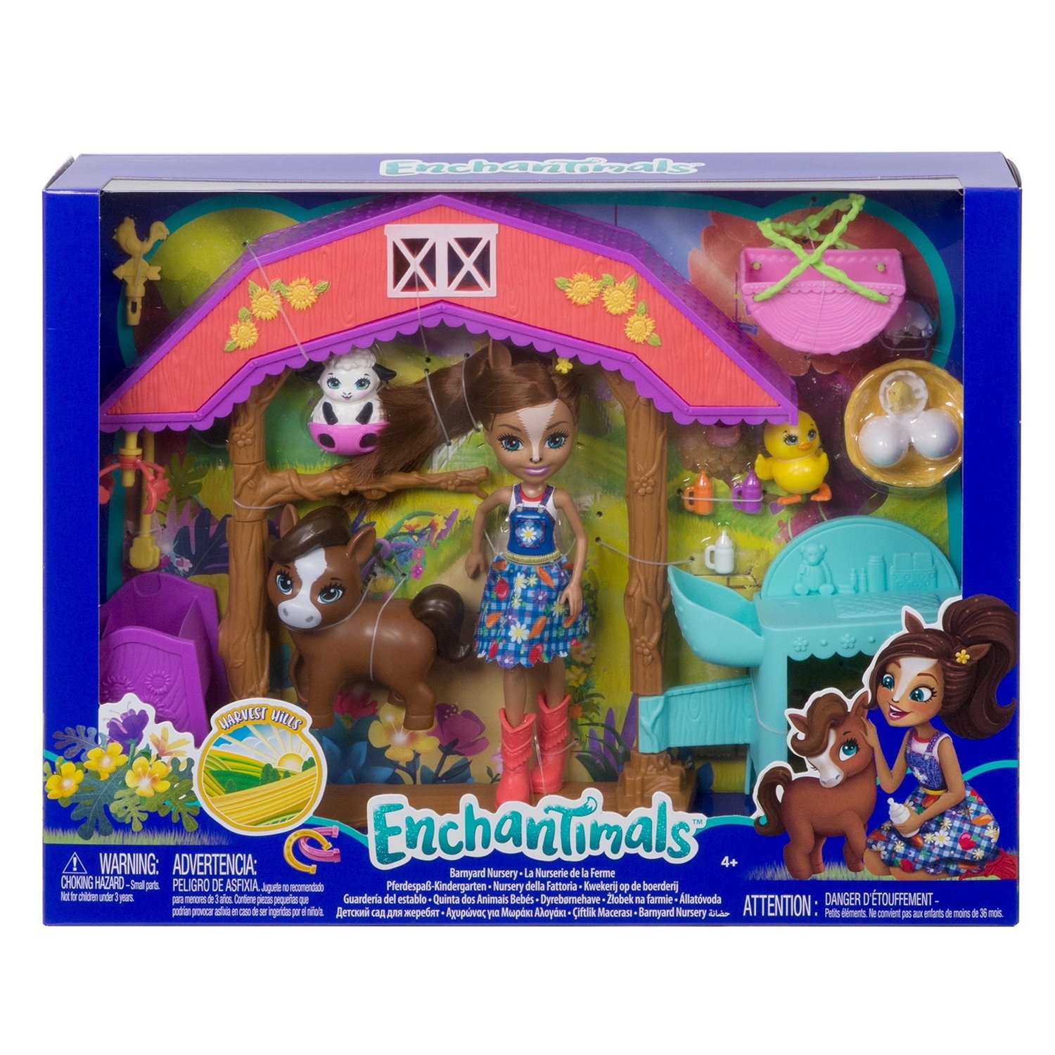Набор Enchantimals GJX23 Звериная ферма, 15 см