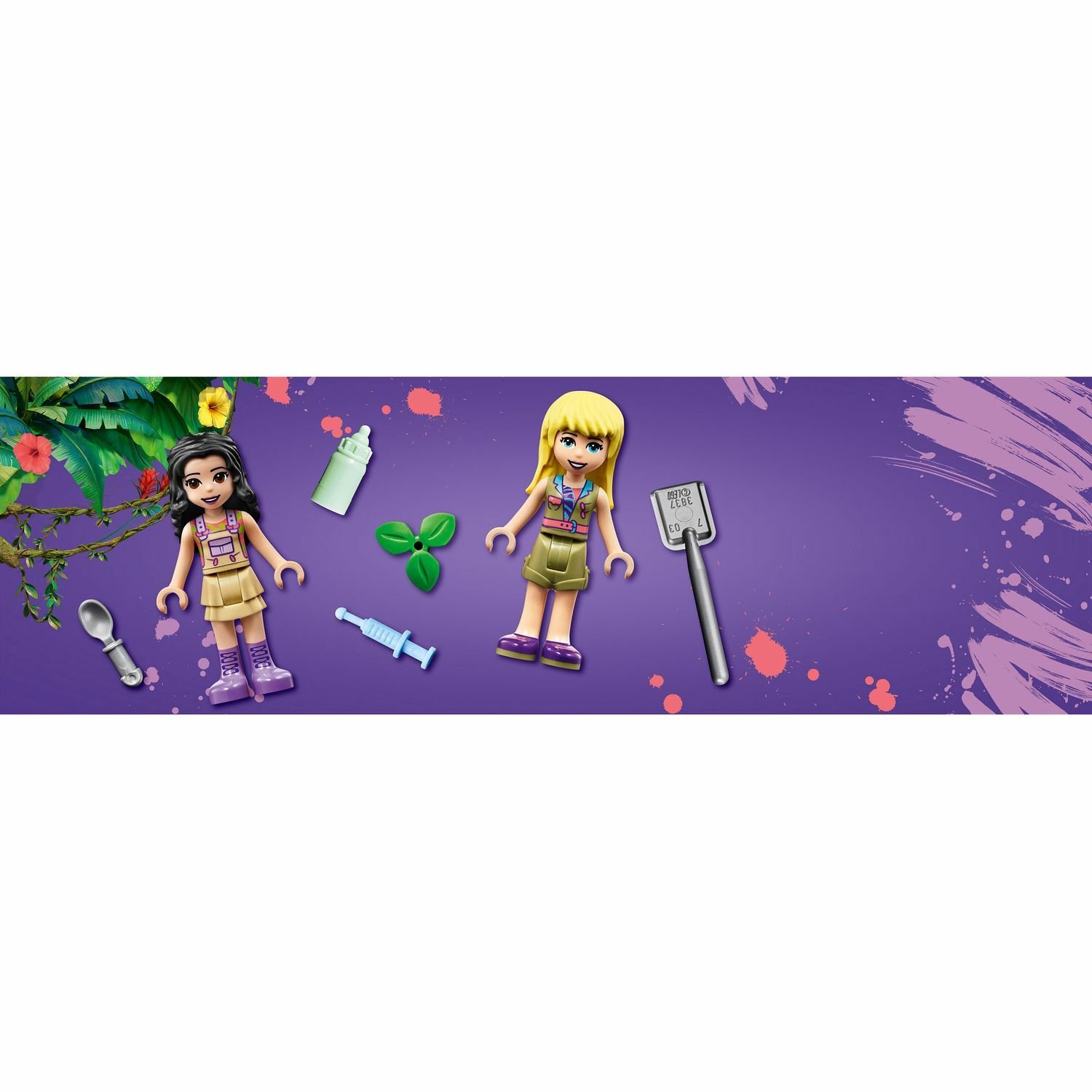 Lego Friends 41421 Джунгли: спасение слонёнка