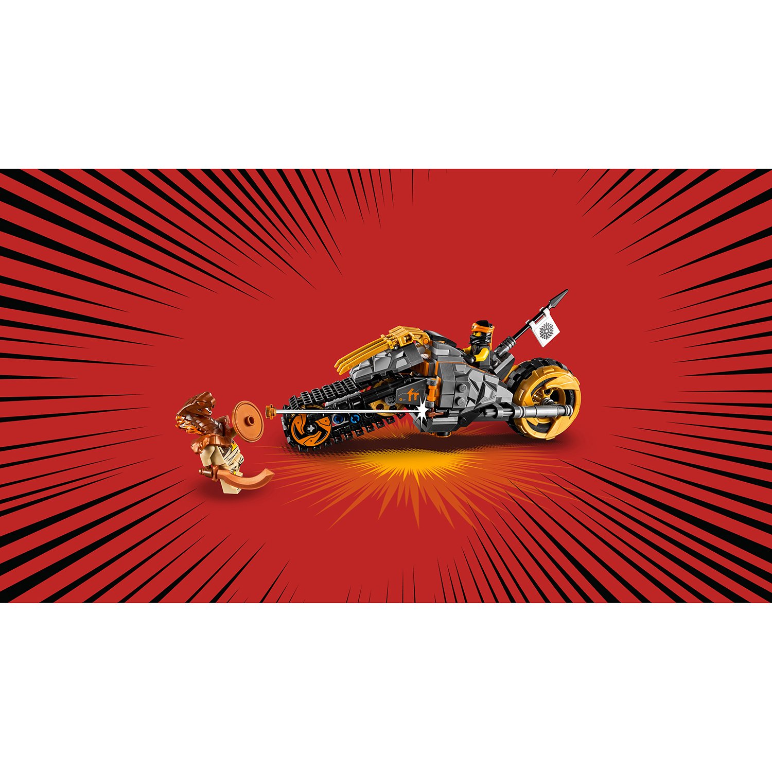 Lego Ninjago 70672 Раллийный мотоцикл Коула