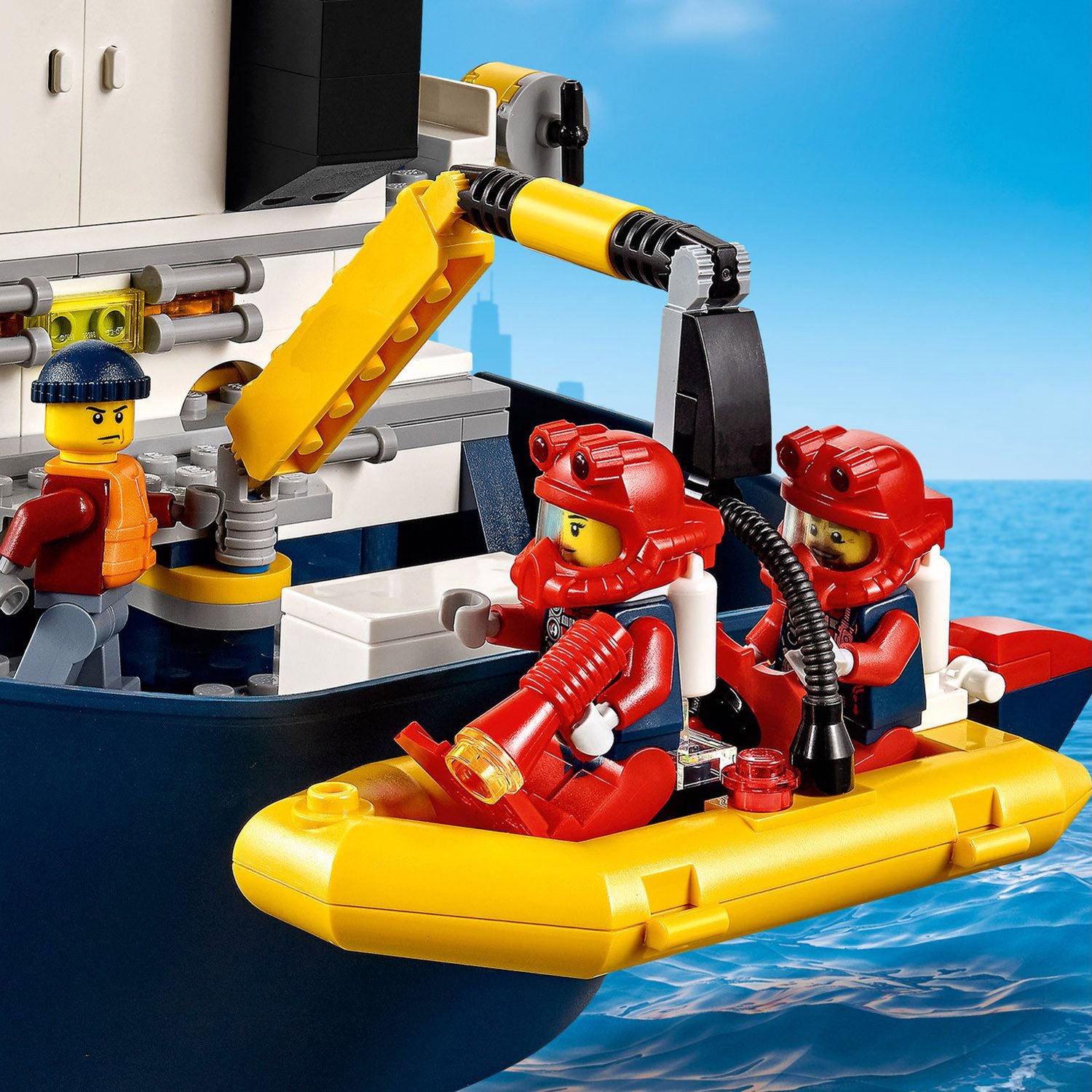 Lego City 60266 Океан: исследовательское судно