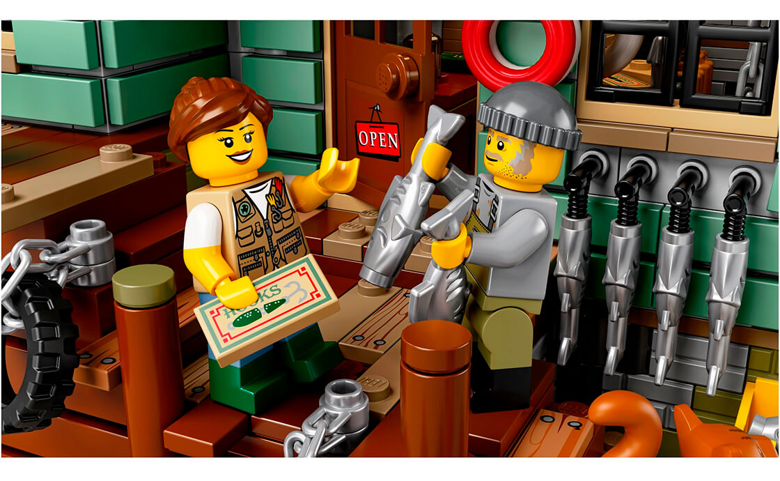 Lego Ideas 21310 Старая рыбацкая лавка