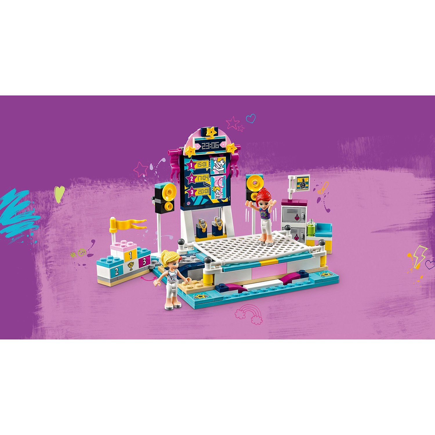 Lego Friends 41372 Гимнастическое шоу Стефани