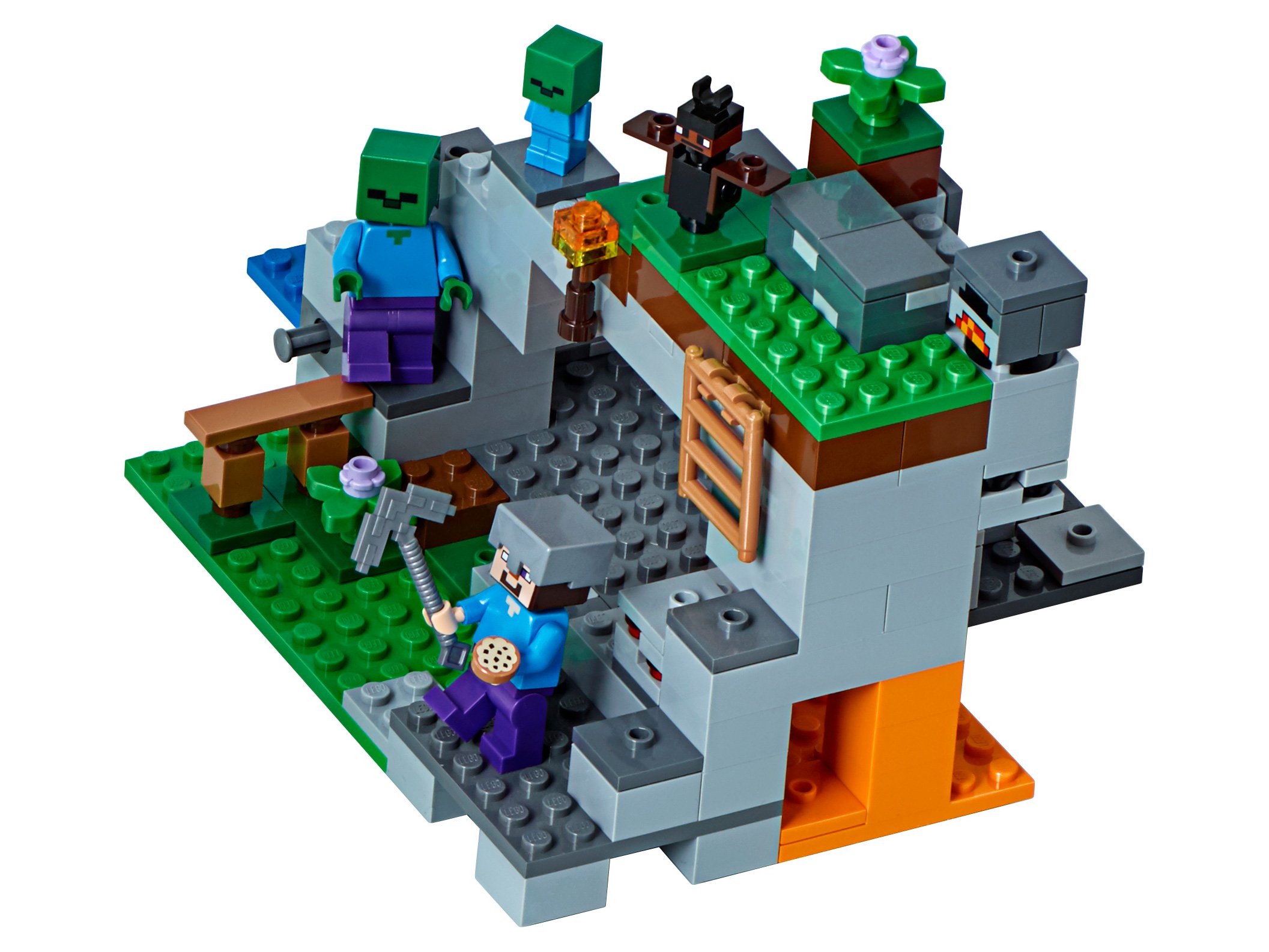 Lego Minecraft 21141 Пещера зомби