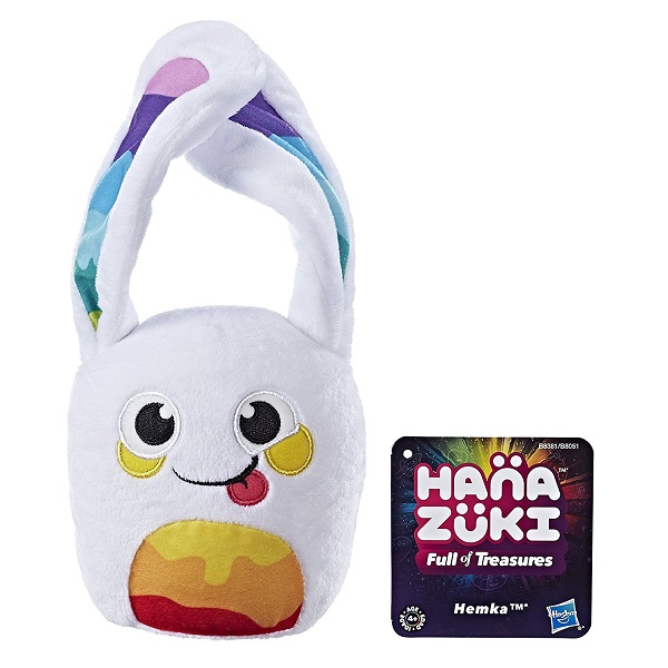 Мягкая игрушка Hanazuki Hasbro B8051 Плюшевая Хемка белая