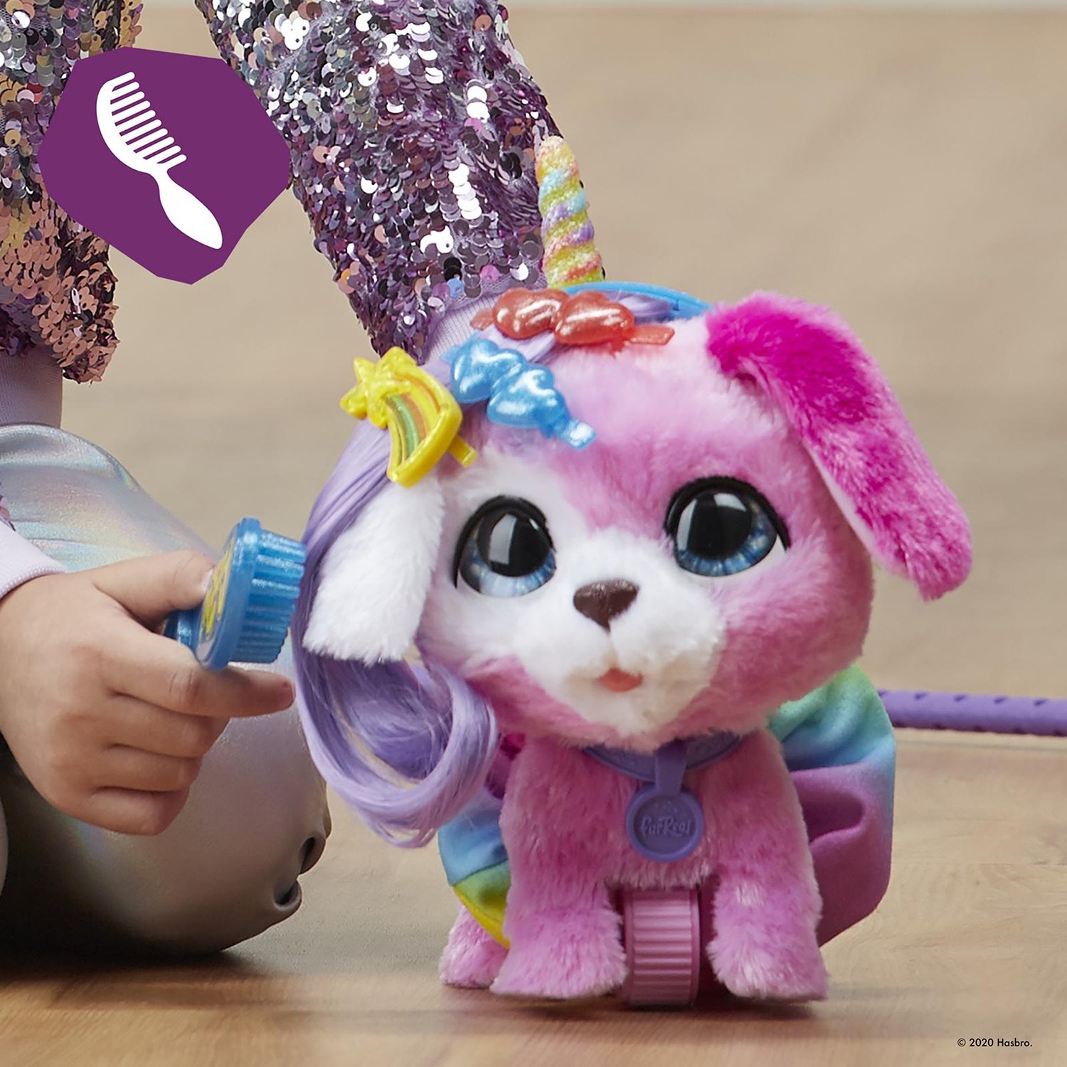FurReal Friends F1544 Гламурный питомец на поводке
