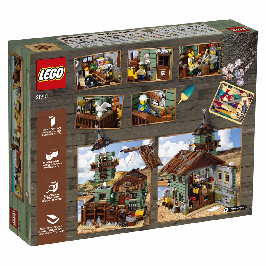Lego Ideas 21310 Старая рыбацкая лавка