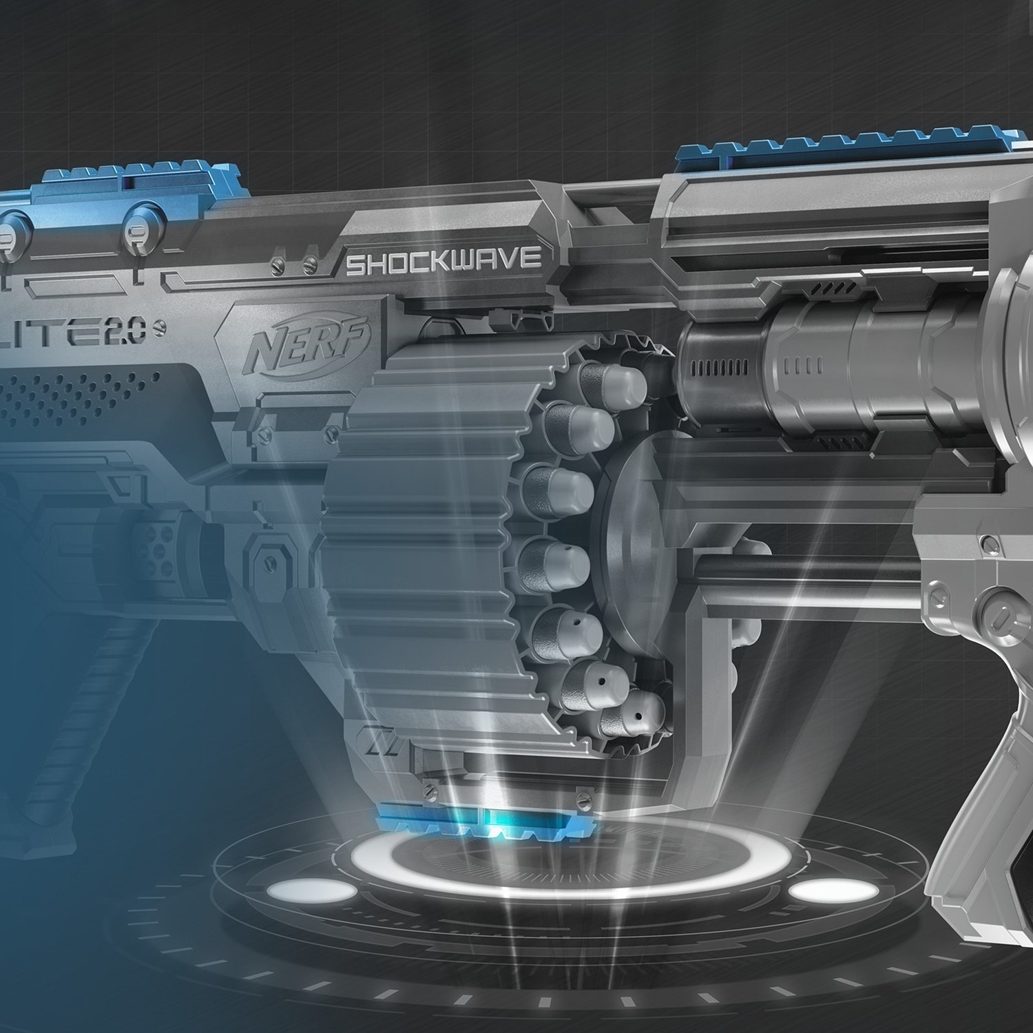 Бластер Nerf Elite 2.0 E9527 Шоквэйв
