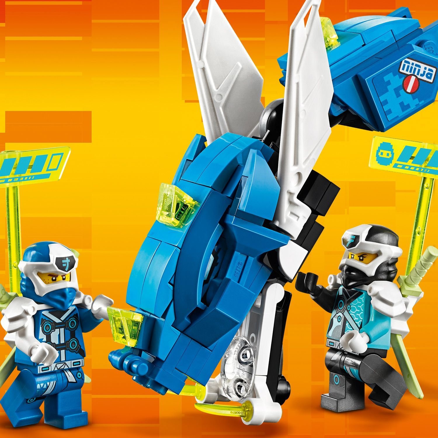 Lego Ninjago 71711 Кибердракон Джея