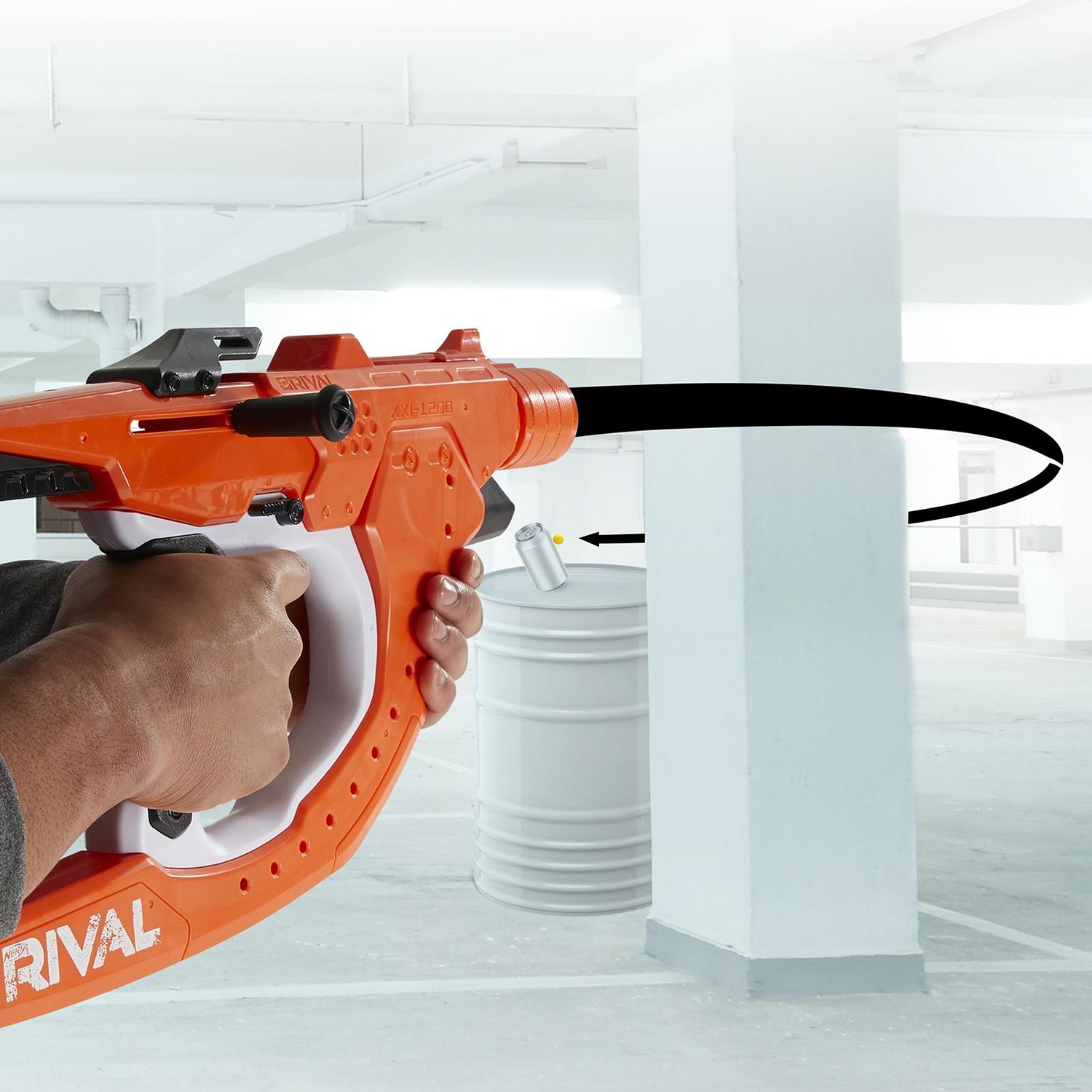 Бластер Nerf Райвл Кёрв F0379 Сайдсвайп