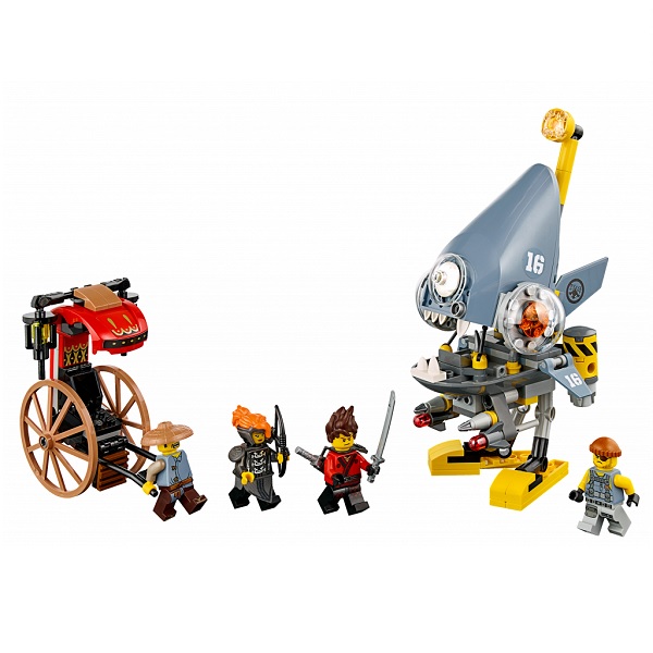 Lego Ninjago 70629 Нападение пираньи