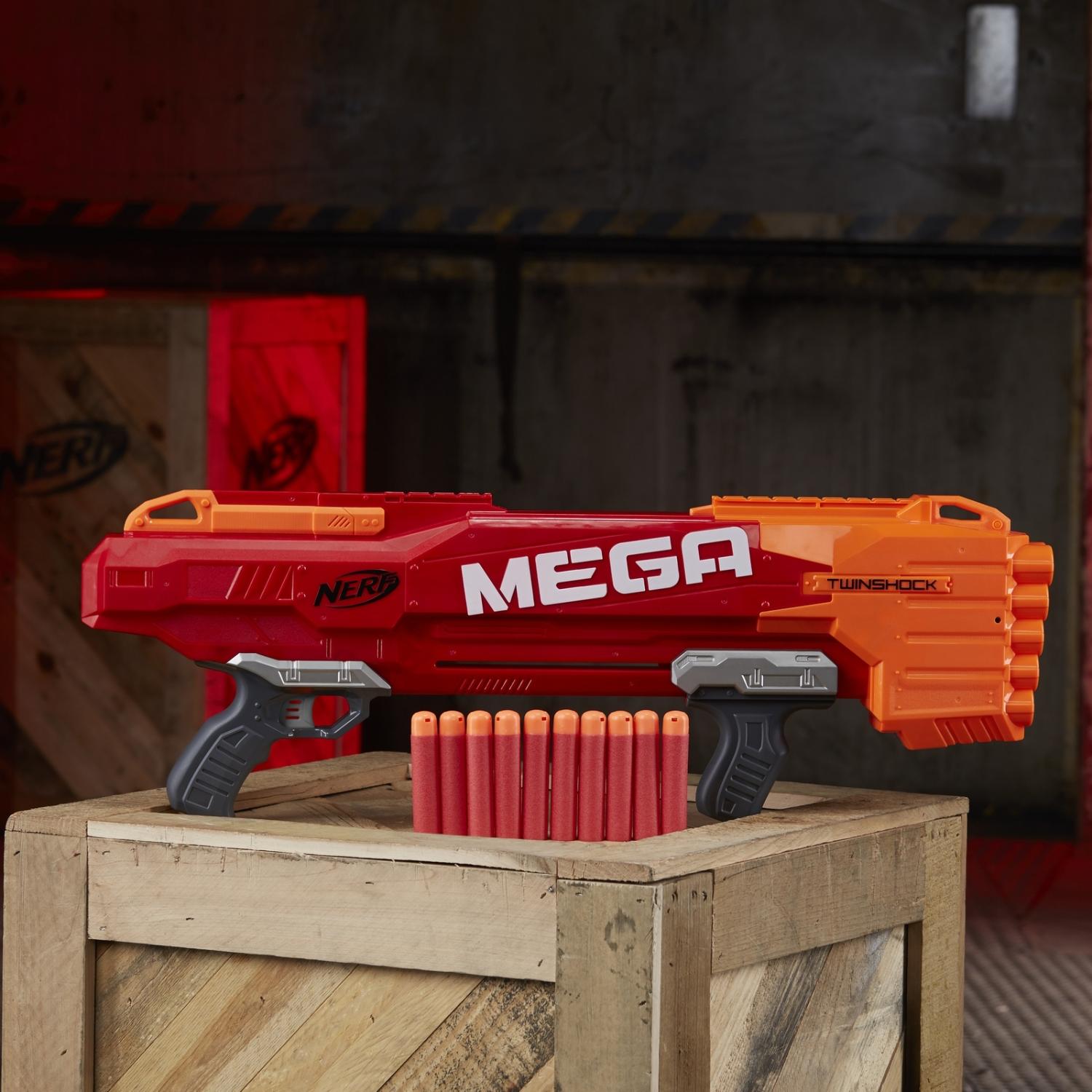 Бластер Nerf Мега B9894 Твиншок