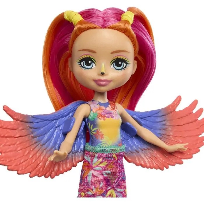 Кукла Enchantimals HRX83 Триппи Тукан и Канопи
