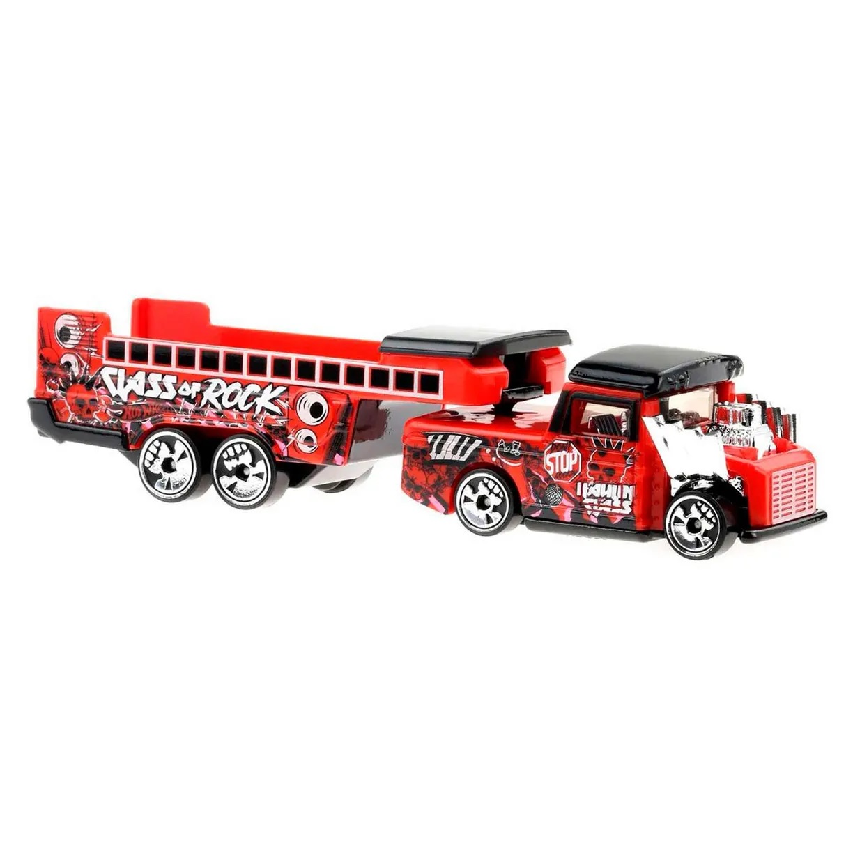 Трейлер Hot Wheels HFC99 Haulin Class Red 2022