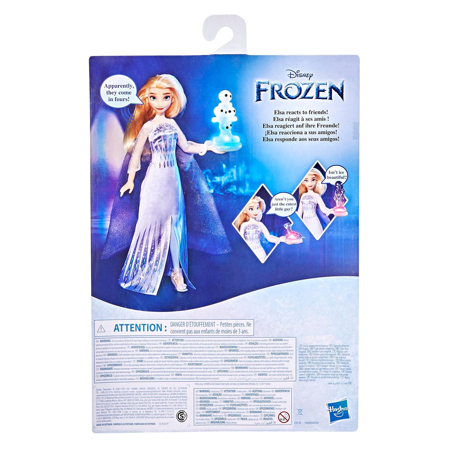 Кукла Disney Frozen F2230 Эльза интерактивная