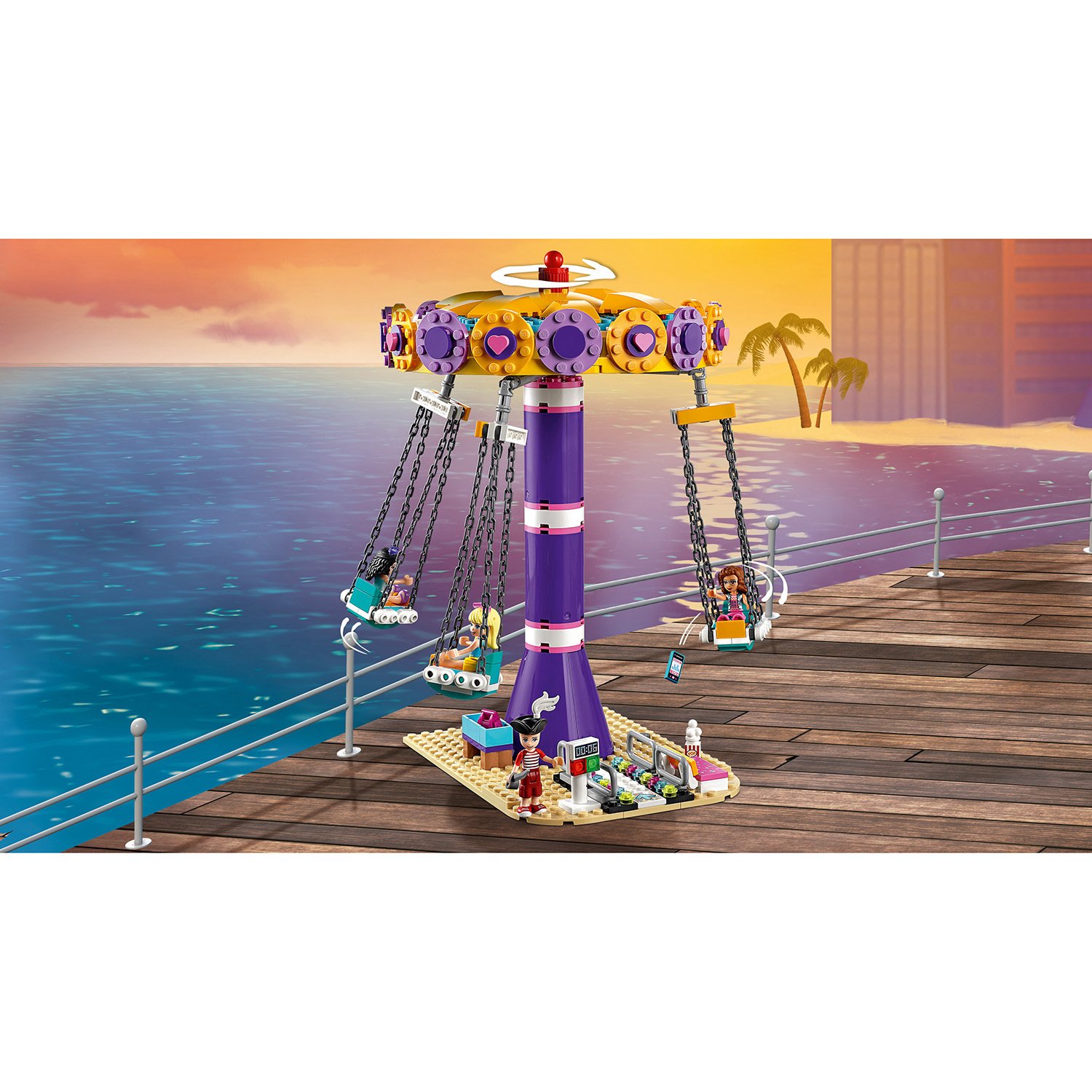 Lego Friends 41375 Прибрежный парк развлечений