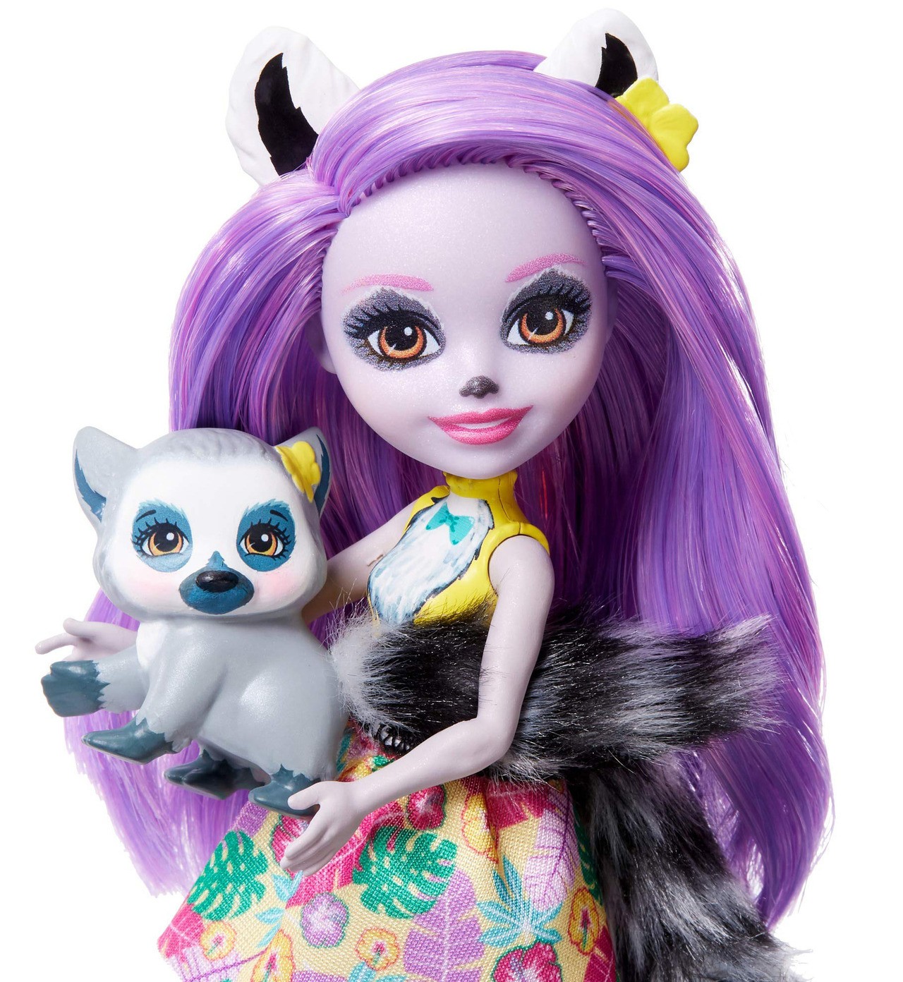 Кукла с питомцем Enchantimals GFN44 Лариса Лемури, 15 см