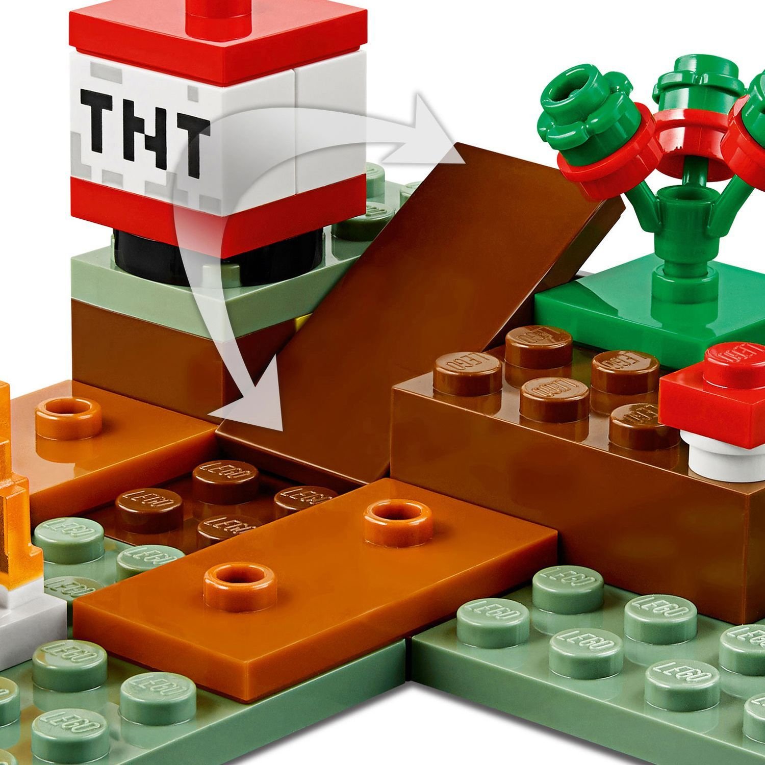Lego Minecraft 21162 Приключения в тайге