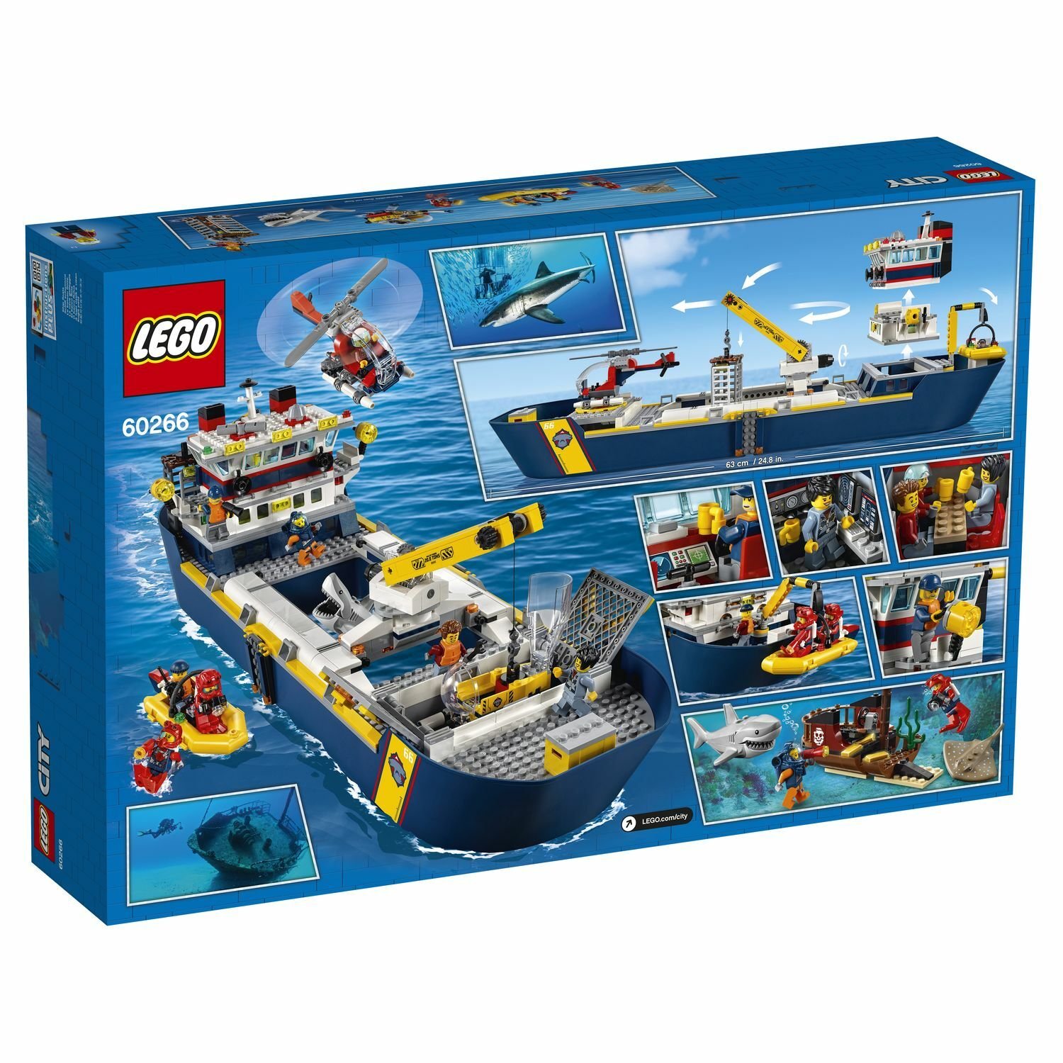 Lego City 60266 Океан: исследовательское судно