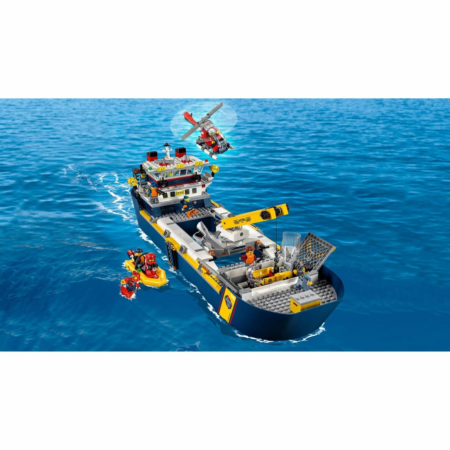 Lego City 60266 Океан: исследовательское судно