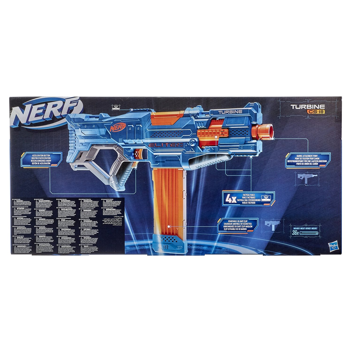 Бластер Nerf Elite 2.0 E9481 Турбина