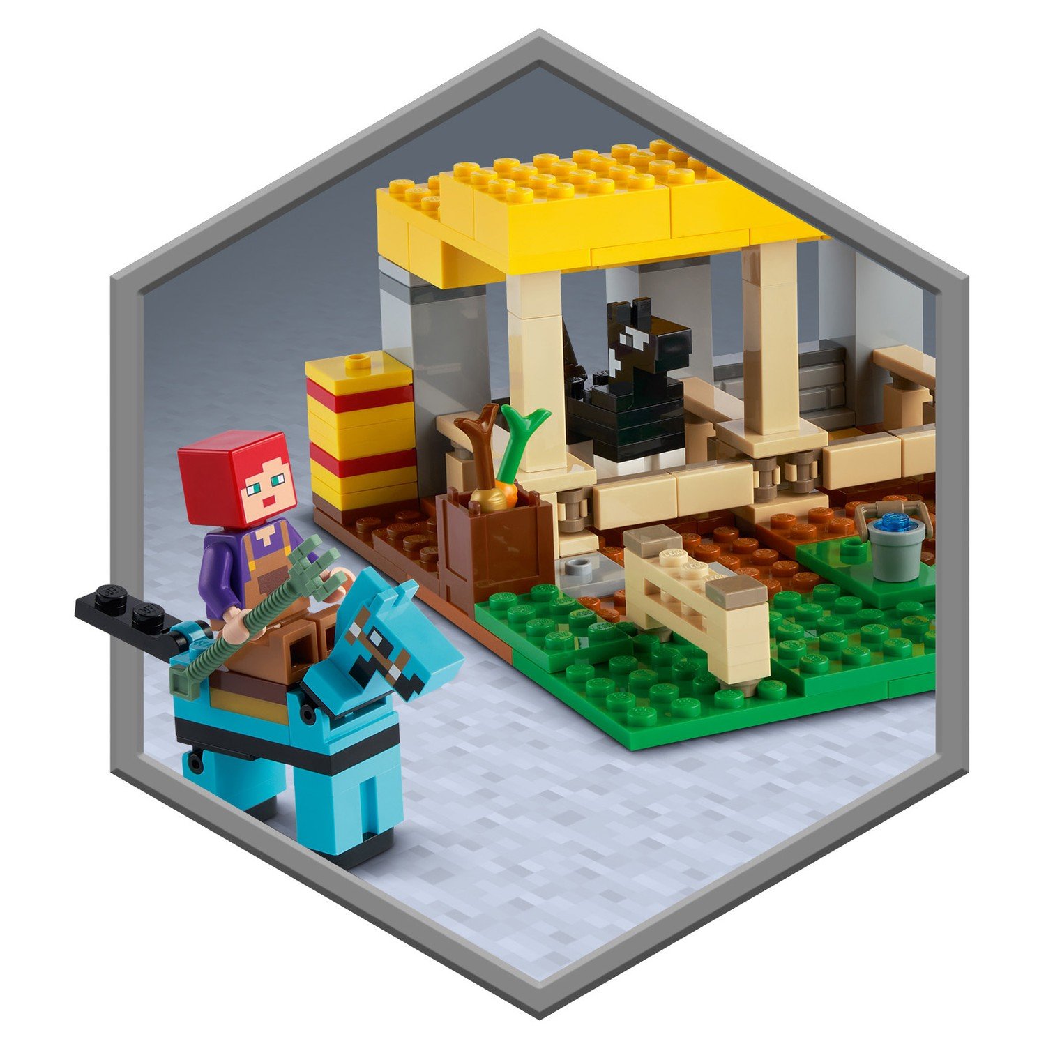 Lego Minecraft 21171 Конюшня