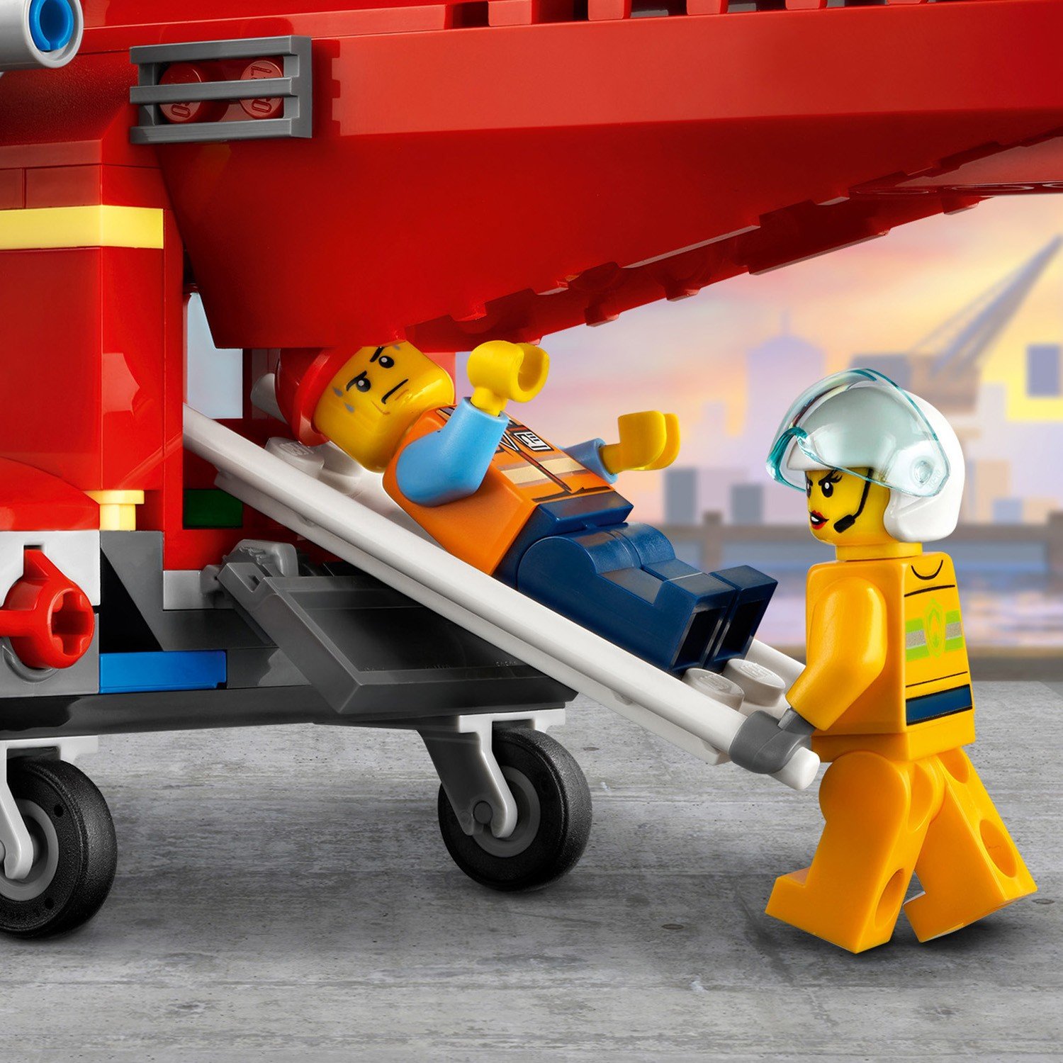 Lego City 60281 Спасательный пожарный вертолёт