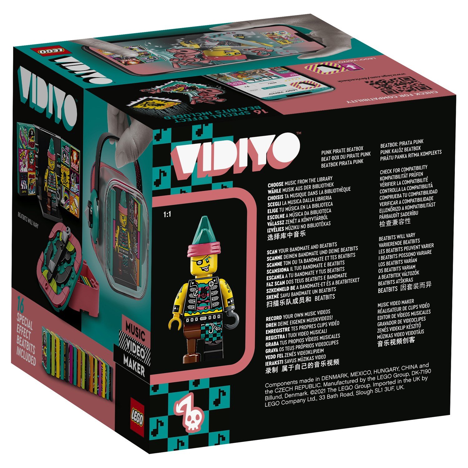 Lego Vidiyo 43103 Битбокс Пирата Панка