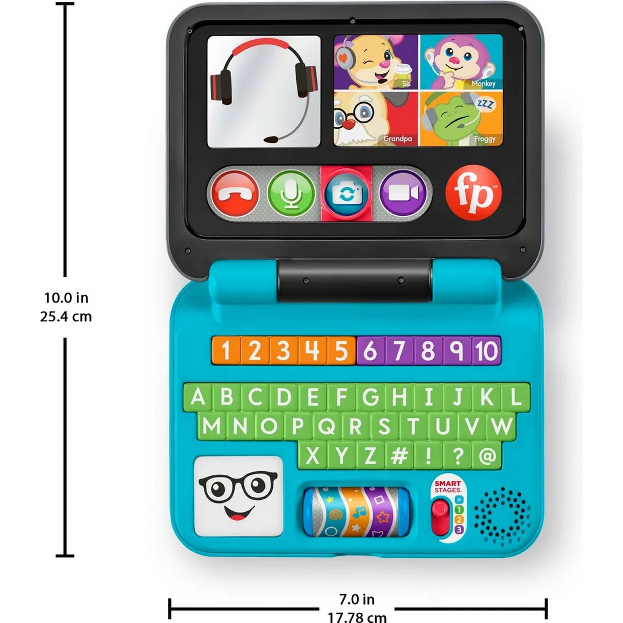 Интерактивная игрушка Fisher-Price HHH06 Ноутбук для малыша