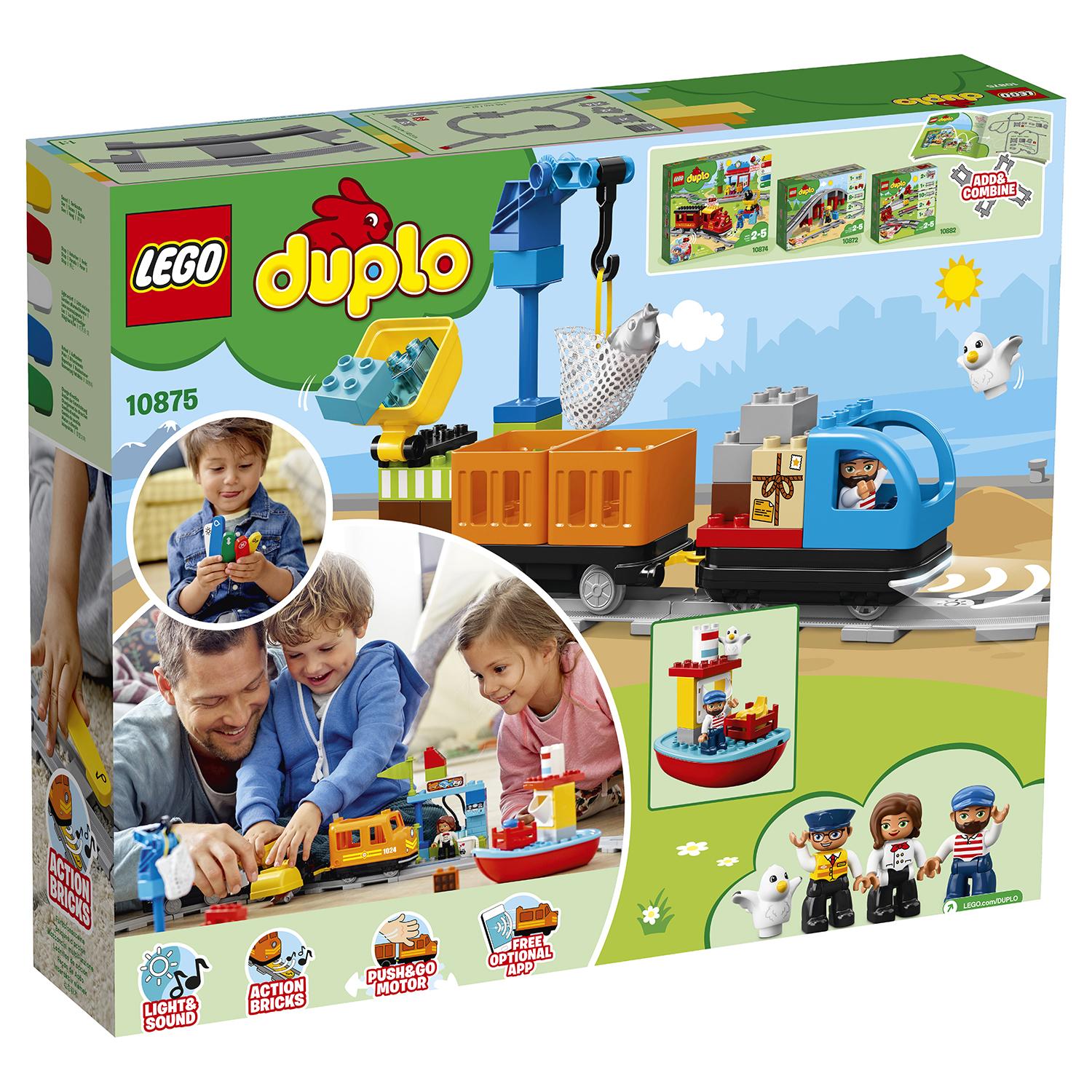 Lego Duplo 10875 Грузовой поезд