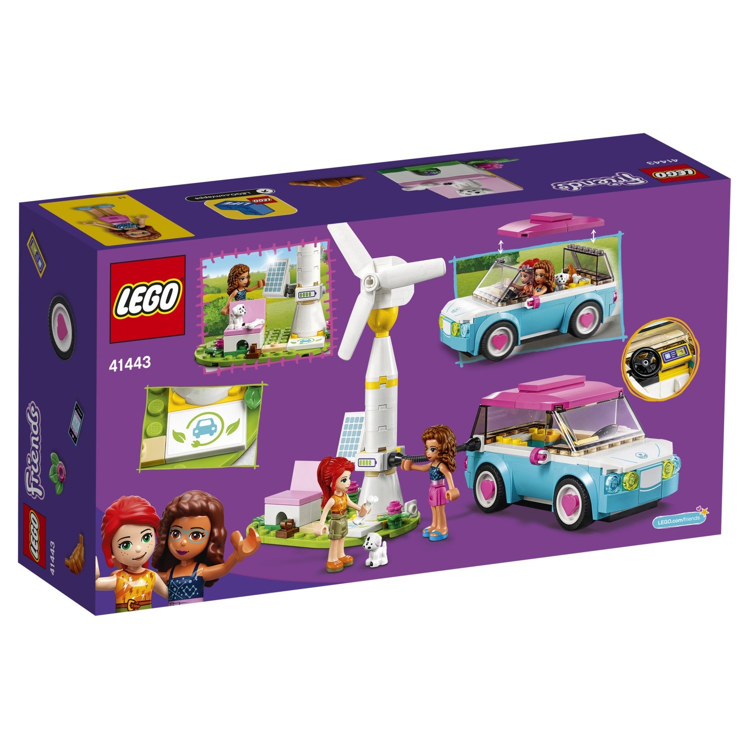 Lego Friends 41443 Электромобиль Оливии