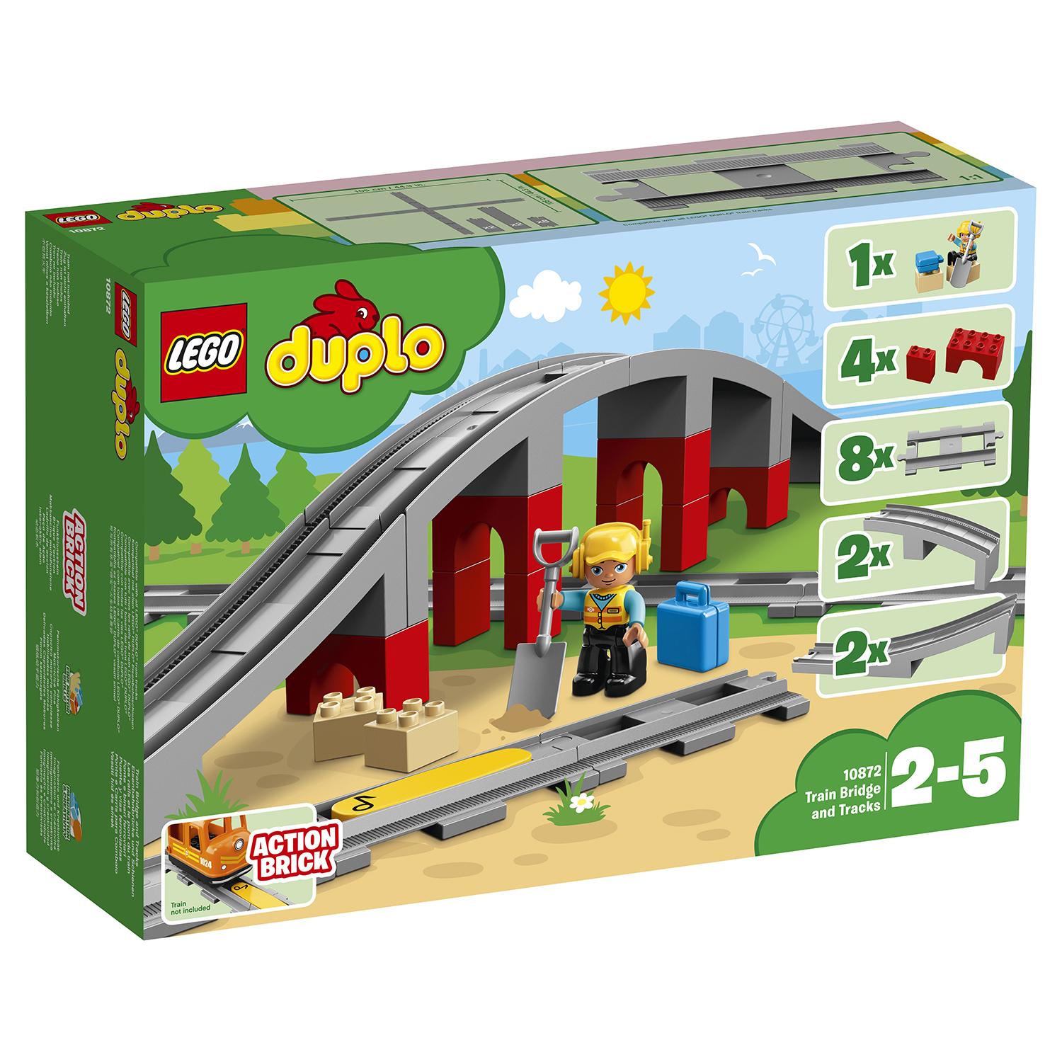 Lego Duplo 10872 Железнодорожный мост