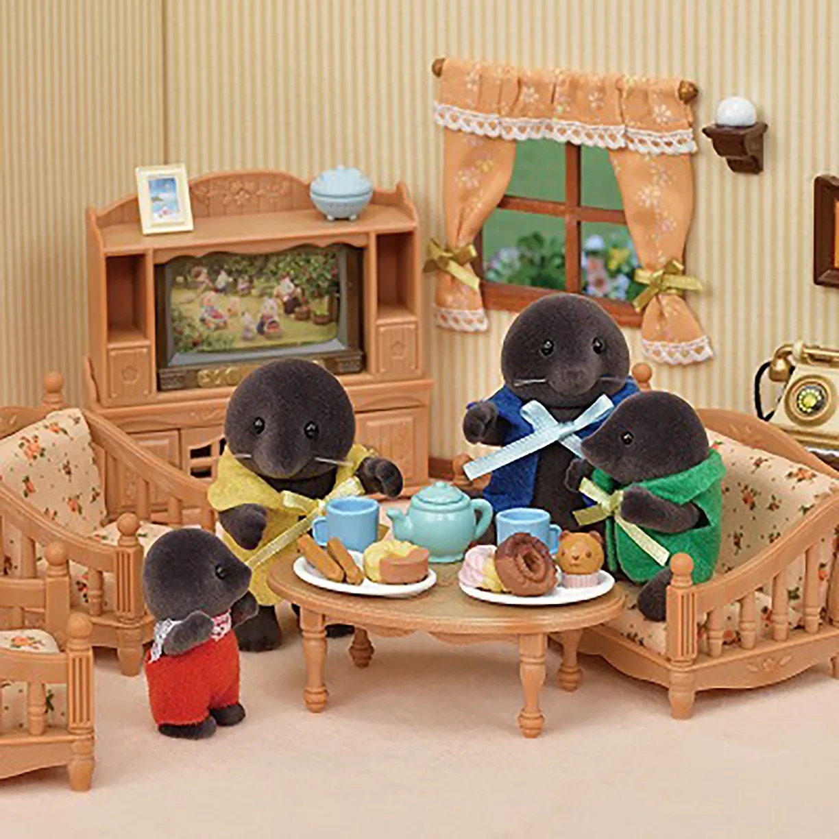 Набор Sylvanian Families 2068 Семья кротов
