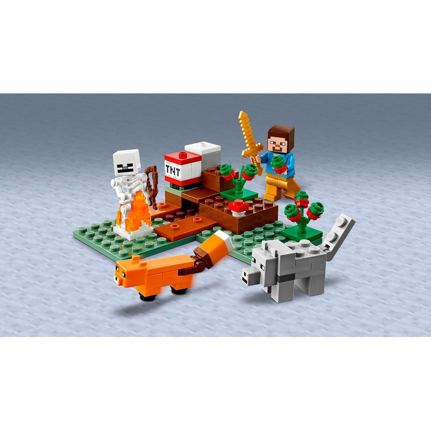 Lego Minecraft 21162 Приключения в тайге