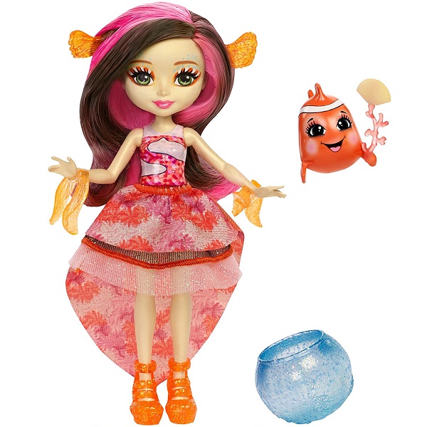 Кукла Enchantimals FKV56 Морские подружки Кларита, 15 см